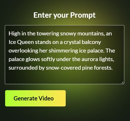 Enter your prompt